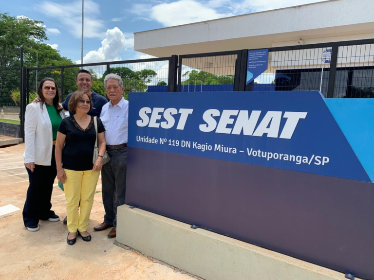 Presidente do SETCARP, Kagio Miura, visita Sest Senat Votuporanga