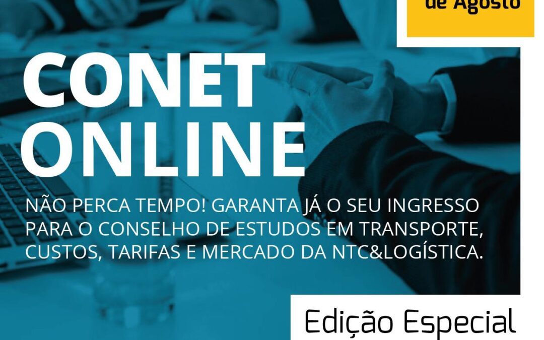 Últimos dias para as inscrições do CONET ONLINE