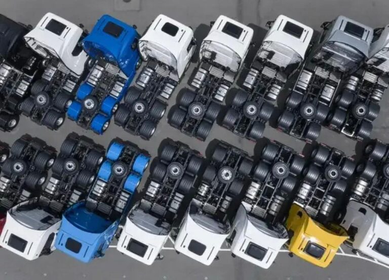 Apenas 7% da produção de caminhões Euro 6 foi vendida no primeiro trimestre de 2023