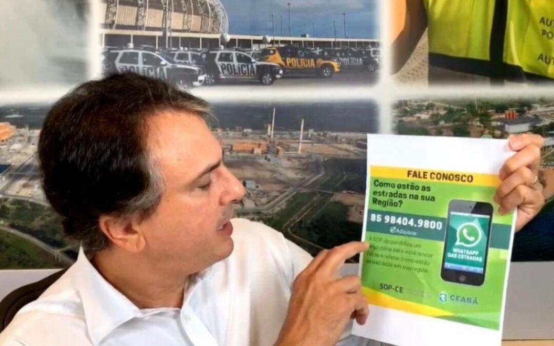 Denúncias de problemas em estradas do Ceará podem ser feitas via WhatsApp