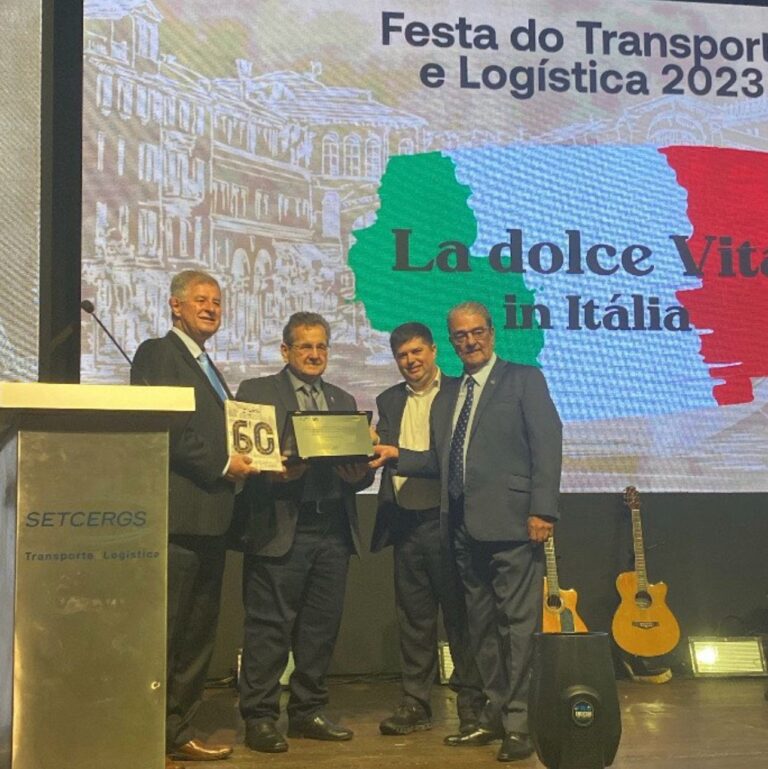 Presidente Francisco Pelucio participa da Festa do Transporte e Logística em Porto Alegre