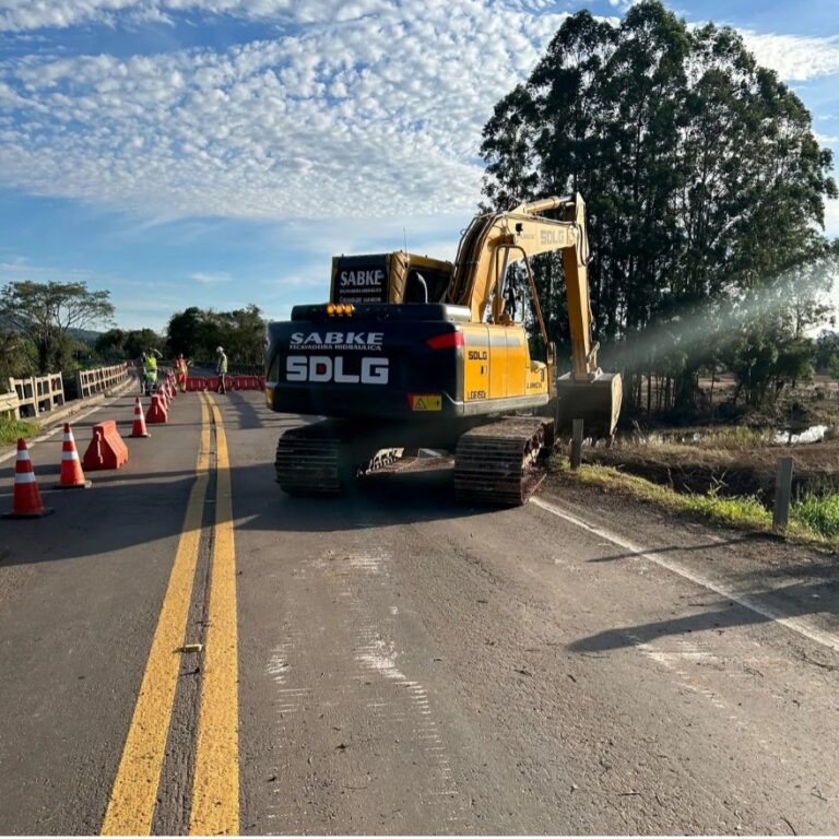 Concessionárias gaúchas se empenham em recuperar trechos viários destruídos