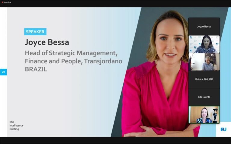 NTC&Logística destaca a importância da participação feminina no setor de transporte em reunião da IRU