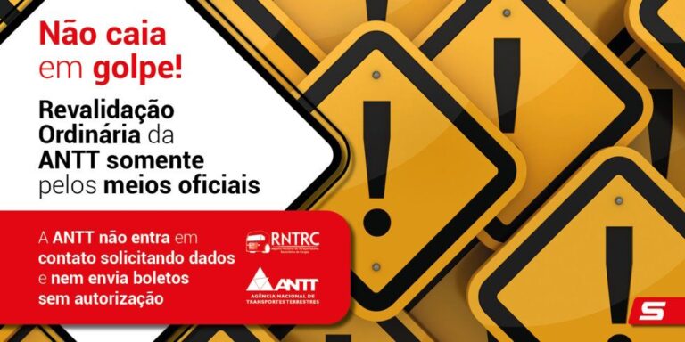 SETCESP cria campanha alertando contra golpes para a Revalidação Ordinária da ANTT