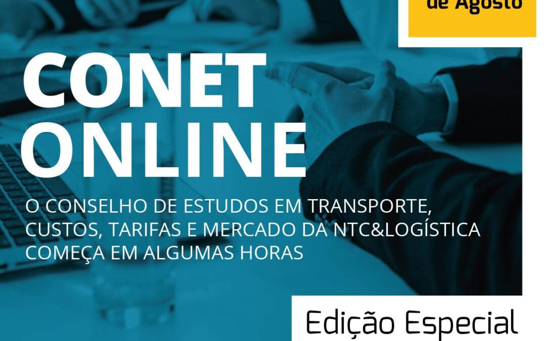 CONET ONLINE acontece hoje e divulga os dados do primeiro semestre de 2020