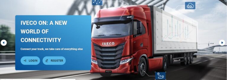 Conheça o portal Iveco On com app associada