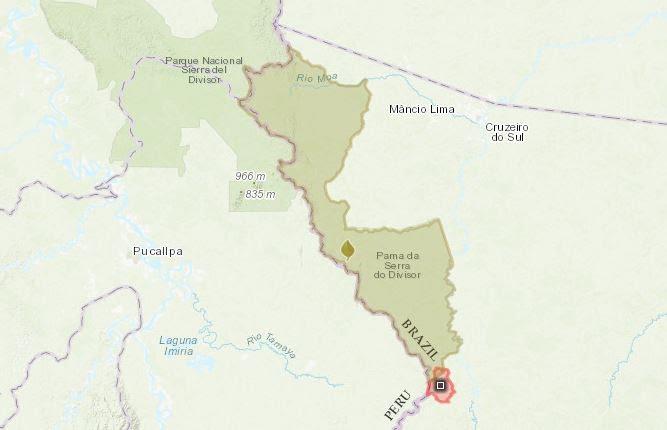 Base de dados do DNIT prevê expansão da BR-364 dentro de unidade de conservação