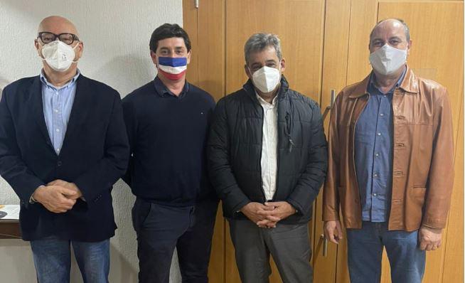 Presidente da FETRANSUL reúne-se com o Prefeito de Lajeado para tratar sobre a nova unidade do SEST SENAT