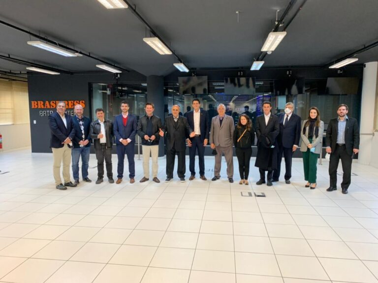 Comitiva do Minfra visita Braspress à convite da NTC&Logística