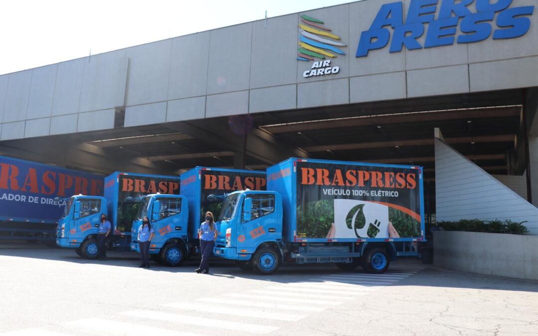 Braspress adquire veículos 100% elétricos