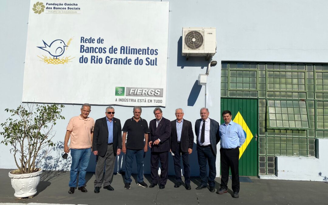 Presidente da NTC&Logística visita Banco de Alimentos do Rio Grande do Sul
