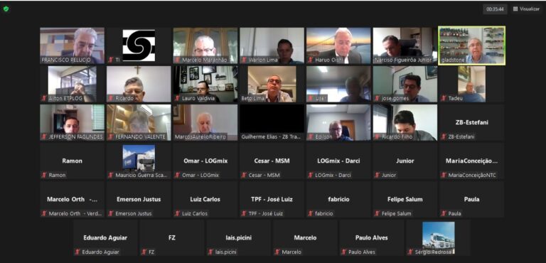 Câmara de transporte de granéis em silo se reúne em reunião on-line