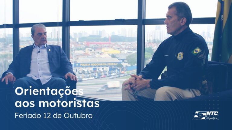Superintendente da PRF comenta sobre as ações do feriado de 12 de outubro, em visita à NTC&Logística