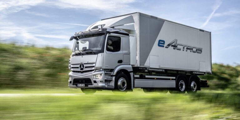 Mercedes-Benz já produz o eActros em série