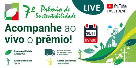 SETCESP realiza o 7º Prêmio de Sustentabilidade