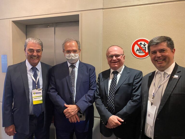 Presidente Francisco Pelucio participou do Fórum Moderniza Brasil, que contou com a presença do Presidente da República, Jair Bolsonaro