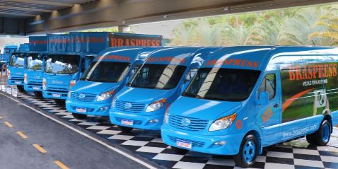 Braspress adquire mais unidades de carros elétricos