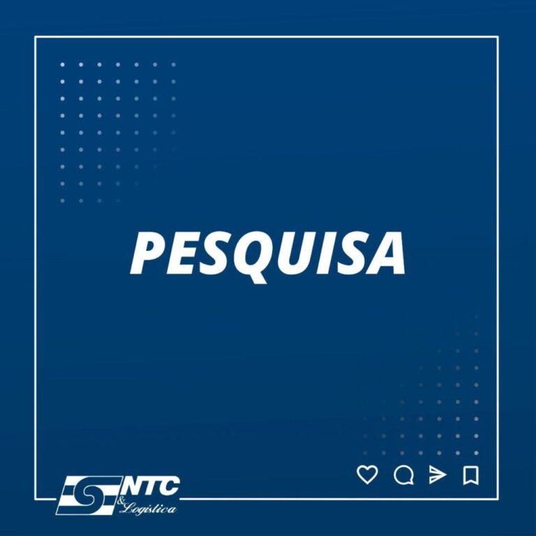 Pesquisa NTC&Logística sobre o mercado no ano de 2021
