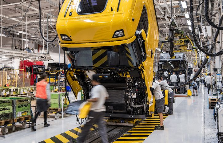 Produção de caminhões supera volume de 2019, 2020 e 2021