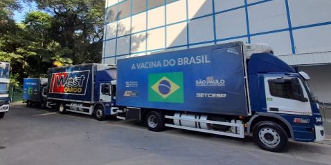 Mais 10 milhões de doses da CoronaVac são distribuídas pelo TRC