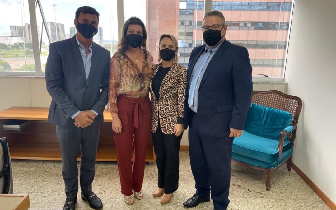 Coordenador Nacional da COMJOVEM participa de reunião com representantes do ITL em Brasília