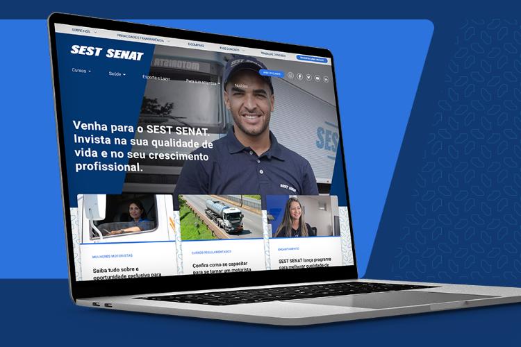 SEST SENAT lança novo site