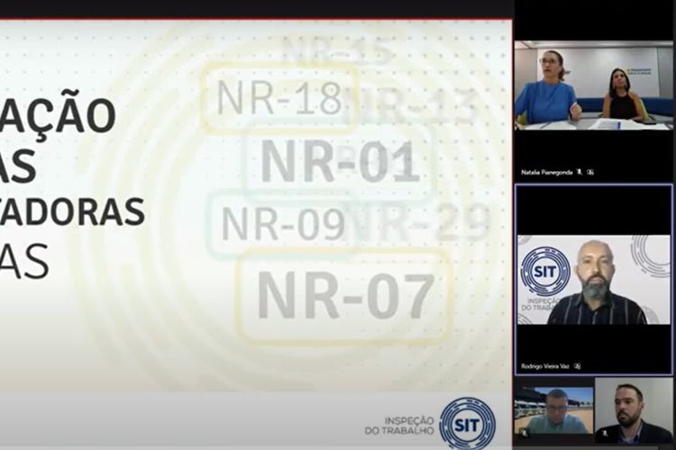 Webinar promovido pelo Sistema CNT debate a implementação do gerenciamento de riscos ocupacionais nas empresas