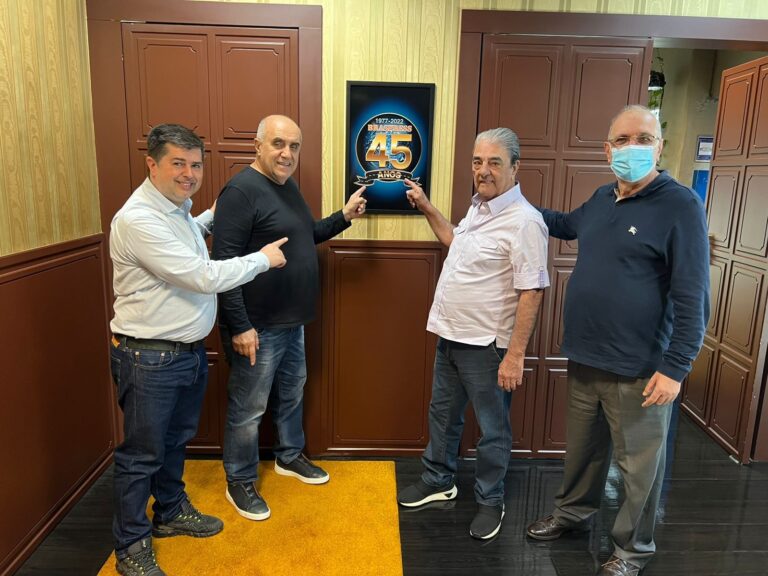 Presidente Francisco Pelucio faz visita à sede da BRASPRESS em Guarulhos