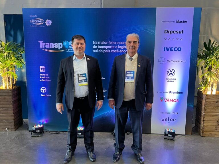 Presidente Francisco Pelucio participa da abertura da 22ª edição da TranspoSul em Porto Alegre