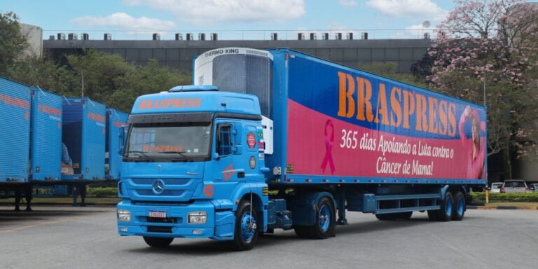 BRASPRESS realiza novos investimentos na frota farma