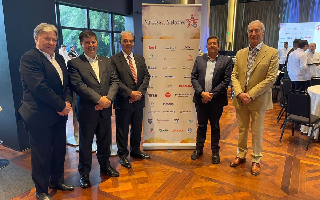 Presidente Francisco Pelucio participa do Maiores do Transporte & Melhores do Transporte 2022