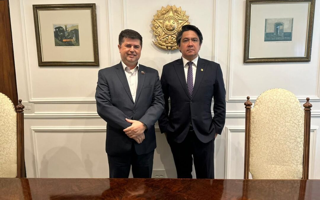 Diretor da NTC&Logística, Marcelo Rodrigues participa de reuniões com parlamentares em Brasília