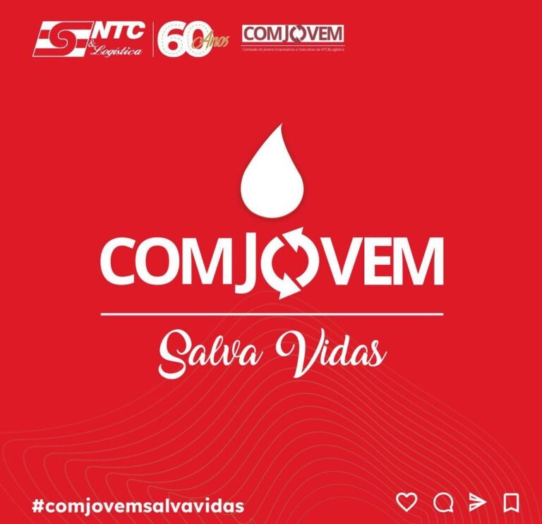 Seja um doador de Sangue na Campanha COMJOVEM Salva Vidas