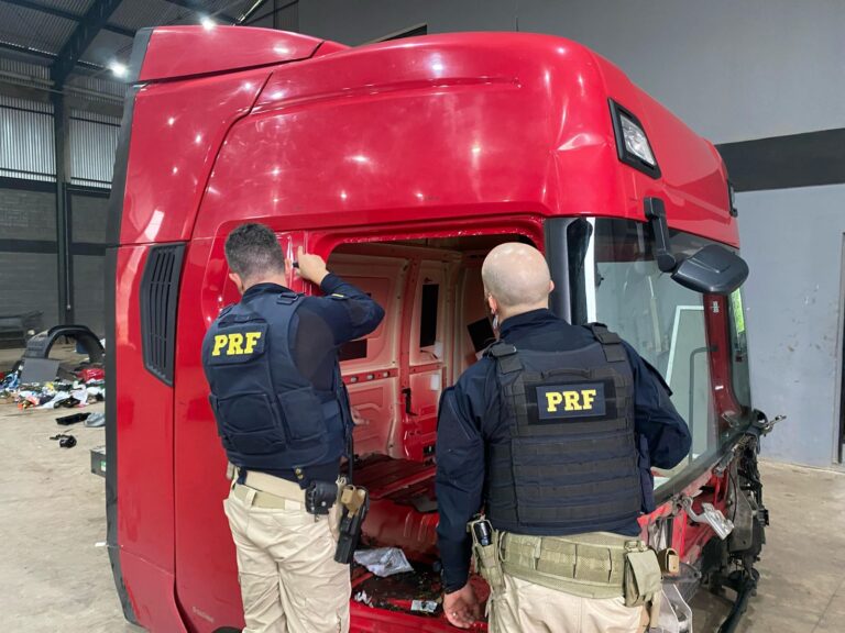 GAECO, PRF e Polícia Civil realizam operação contra roubo e desmanches de caminhões em São Paulo