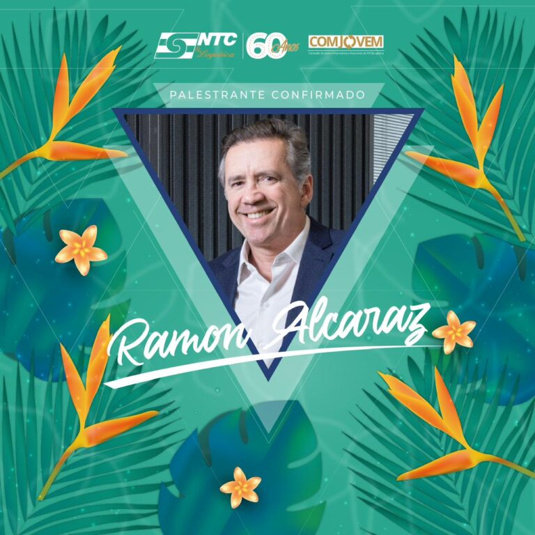 Ramon Alcaraz é um dos palestrantes confirmados no Congresso NTC 2023 – XVI Encontro Nacional da COMJOVEM