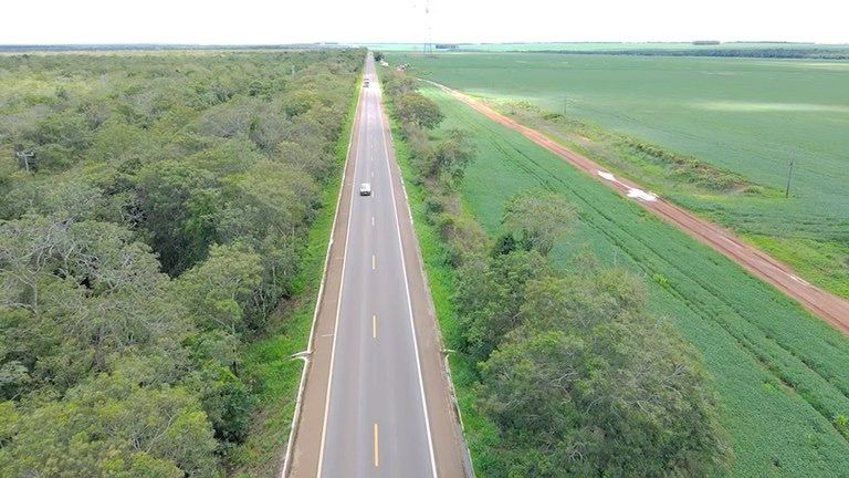 DNIT revitaliza 46 quilômetros da BR-174 no Mato Grosso