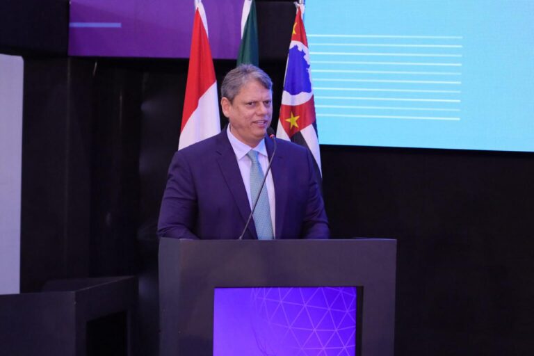 “Podemos liderar e ser protagonistas da transição energética”, afirma Tarcísio de Freitas