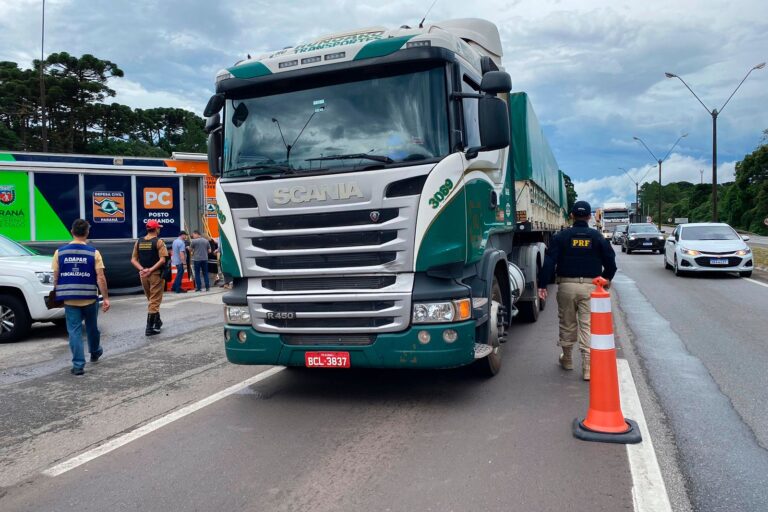 Operação Safra reforça segurança nas rodovias e atendimento aos caminhoneiros