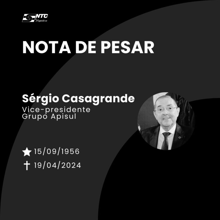 Nota de Pesar – SÉRGIO CASAGRANDE DE OLIVEIRA 1956 – 2024
