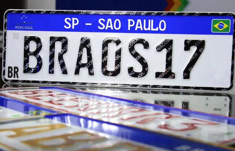 Comissão do Senado aprova nome de estado e cidade nas placas Mercosul