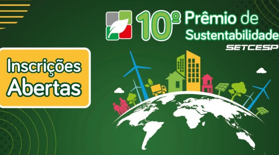 Setcesp lança 10ª edição do Prêmio de Sustentabilidade