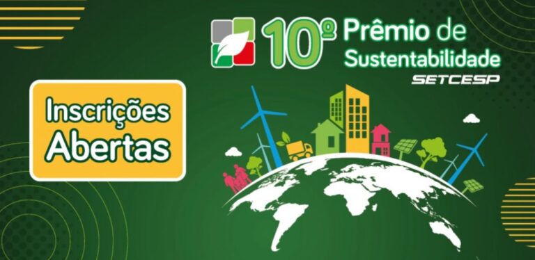 Setcesp lança 10ª edição do Prêmio de Sustentabilidade