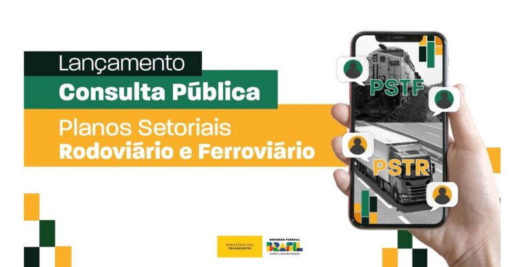 Buscando transparência e participação popular, Ministério dos Transportes abre Consulta Pública dos Planos Setoriais