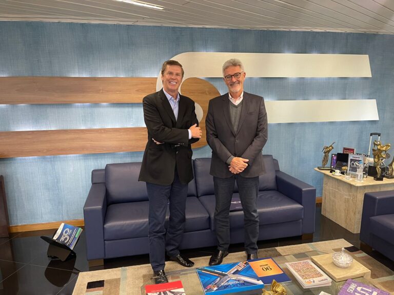 Presidente da Tegma Gestão Logística visita NTC&Logística para fortalecer parceria e dialogar sobre inovações no setor