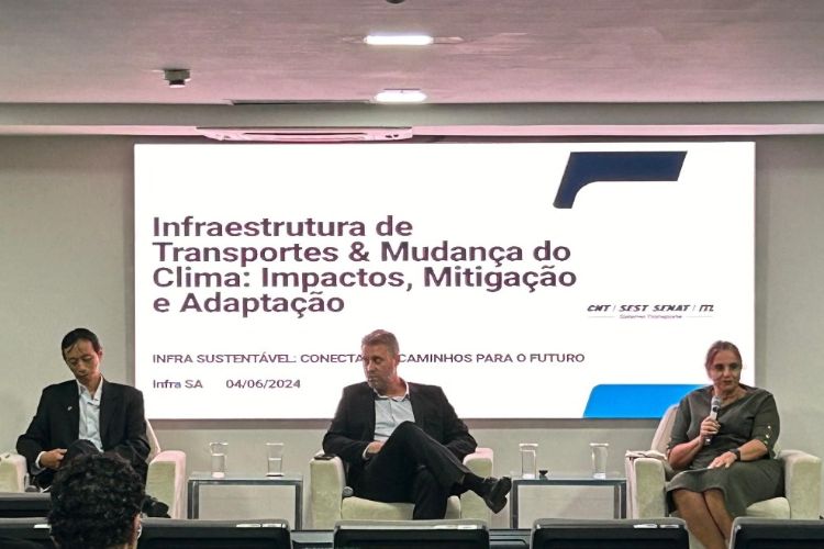 CNT apresenta painel sobre mudanças climáticas no evento Infra Sustentável