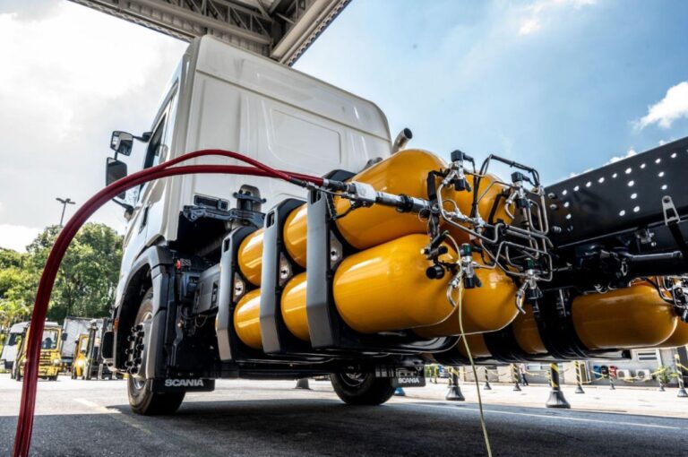 Scania inicia o uso de biometano em sua operação industrial no Brasil