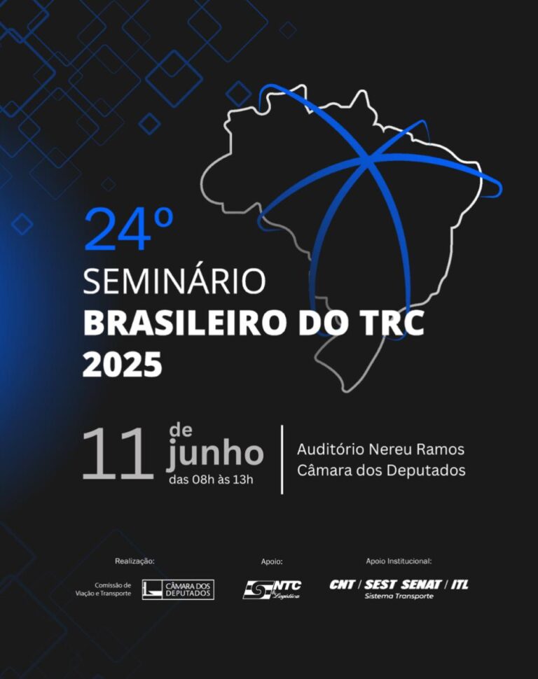 24ª edição do Seminário Brasileiro do Transporte Rodoviário de Cargas acontecerá em Brasília, com foco na segurança do setor