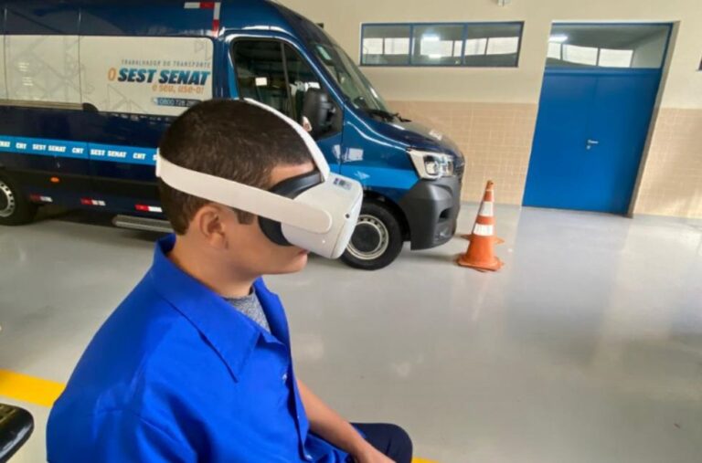 SEST SENAT lança projeto de realidade virtual para prevenção de acidentes