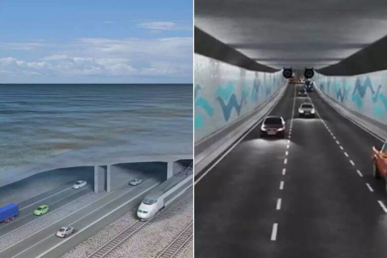 Europa constrói maior túnel imerso do mundo com a mesma técnica que será usada na ligação Santos-Guarujá