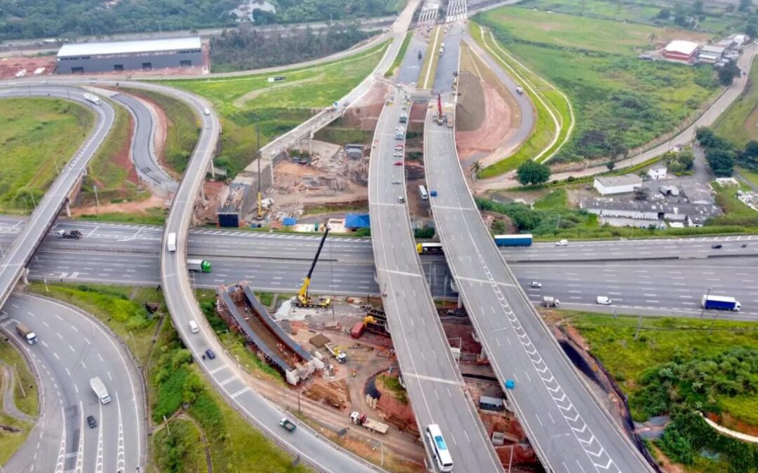 Obras do Rodoanel Norte de São Paulo atingem mais de 50% de execução